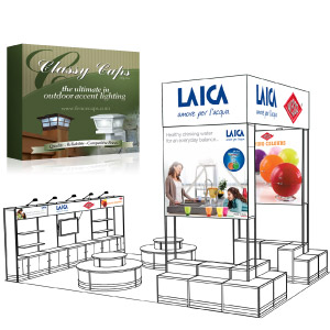 We do tradeshow booth graphics