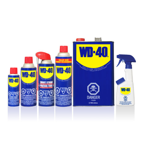 Package design for WD40's lineup WD 40 Product Packaging